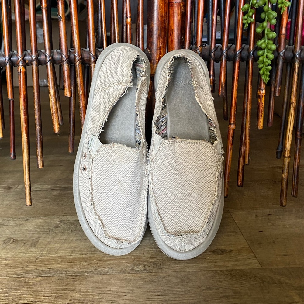Sanuk Hemp Flat Shoes